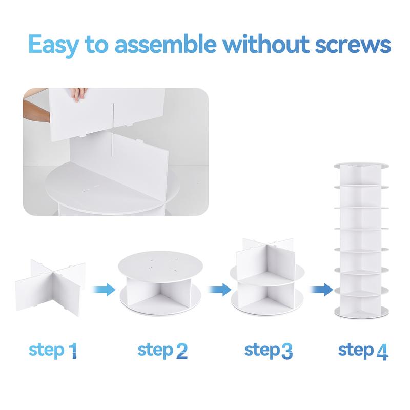 360° Rotating 7-Tiers Organizer Shoe Rack