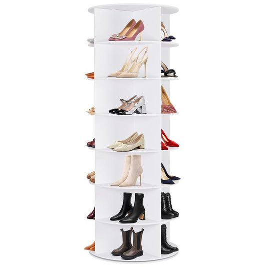 360° Rotating 7-Tiers Organizer Shoe Rack