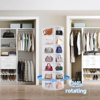 360° Rotating 7-Tiers Organizer Shoe Rack