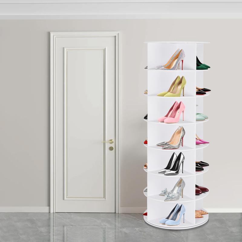360° Rotating 7-Tiers Organizer Shoe Rack