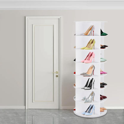 360° Rotating 7-Tiers Organizer Shoe Rack